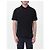 Versace Tape Logo Polo Shirt Black - view 4