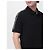 Versace Tape Logo Polo Shirt Black - view 6