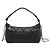 Tory Burch Fleming Pouch Bag Schwarz Lammleder