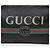 Gucci Pochette con stampa logo nera - vista 2