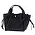 Petit sac cabas ROMY Tory Burch noir en cuir - vue 5