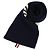 Sciarpa Thom Browne Cashmere Rib 4-Bar Navy