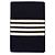 Sciarpa Thom Browne Cashmere Rib 4-Bar Navy - vista 5