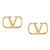 Valentino Orecchini in metallo Logo Signature
