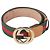 Gucci Gold GG Interlocking Three-Line Belt