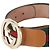 Gucci Gold GG Interlocking Three-Line Belt - view 3