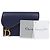 Dior Porta-cartões com aba Saddle