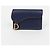 Dior Porta-cartões com aba Saddle - vista 2