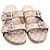 Gucci Canvas Double Strap Sandals