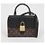 Louis Vuitton Borsa a spalla tote in tela monogram per donna Nero - vista 2