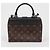Louis Vuitton Borsa a spalla tote in tela monogram per donna Nero - vista 4