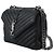 Autre Marque Bolsa de Ombro Chevron College Medium Silver - vista 2