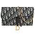 Dior Piccola Pochette a Catena Blue Oblique Jacquard