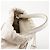 Maison Martin Margiela Borsa a secchiello piccola in pelle bianca - vista 10