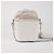 Maison Martin Margiela Borsa a secchiello piccola in pelle bianca - vista 5