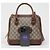 Gucci mala Horsebit Small Top Handle castanha - vista 14