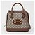 Gucci mala Horsebit Small Top Handle castanha - vista 2