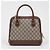 Gucci mala Horsebit Small Top Handle castanha - vista 4