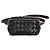 Bottega Veneta Mini Gürteltasche aus Leder mit Polsterung Schwarz