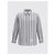 Thom Browne Camicia a maniche corte in cotone Madras a righe Rep - vista 5
