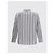 Thom Browne Camicia a maniche corte in cotone Madras a righe Rep - vista 6