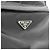Prada Nylon Triangle Logo Tessuto Backpack Black - view 8