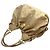 Louis Vuitton Borsa a spalla Large Monogram Mahina Beige - vista 6