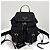 Prada Mochila de nailon con logotipo triangular Small Black - vista 2