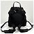 Prada Mochila de nailon con logotipo triangular Small Black - vista 5