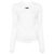 Miu Miu Seidenpullover mit Rundhalsausschnitt