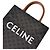 Céline Vertical Cabas Triomphe Canvas Tote Bag Schultertasche Small Tan - Ansicht 9