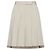 Thom Browne Cotton Pleated Skirt Beige