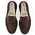 Thom Browne Mocassini Penny in camoscio Signature RWB - vista 5