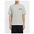 Thom Browne RWB besticktes T-Shirt aus strukturiertem Baumwoll-Leinen Hellgrau - Ansicht 4
