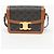 Céline Tin Triope Canvas Schultertasche Tan - Ansicht 2