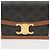 Céline Tin Triope Canvas Schultertasche Tan - Ansicht 3