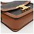 Céline Tin Triope Canvas Schultertasche Tan - Ansicht 9