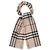 Burberry Bufanda de lana y seda a cuadros