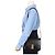 Céline Borsa a tracolla Classic Box Medium in pelle Nero - vista 12