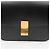 Céline Borsa a tracolla Classic Box Medium in pelle Nero - vista 4