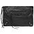 Balenciaga Pochette Classic Motor en cuir noir