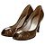 Salvatore Ferragamo Open Toe Pumps Absatzgröße