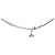 Dior Colar Cubic Plate Silver - vista 4
