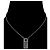 Dior Colar Cubic Plate Silver - vista 5