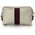 Gucci Borsa a tracolla mini in pelle Ophidia GG Web Stripe White - vista 4