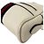 Gucci Borsa a tracolla mini in pelle Ophidia GG Web Stripe White - vista 8