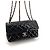 Chanel Borsa a tracolla classica con patta in vernice - vista 3