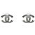 Chanel Pearl CC Silver Ohrringe - Ansicht 3
