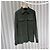 Tom Ford Camisa de algodão com colarinho e bolso Khaki - vista 3