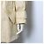 Louis Vuitton Beige Monogram Nylon Oversized String Long Parka Damenjacke - Ansicht 3